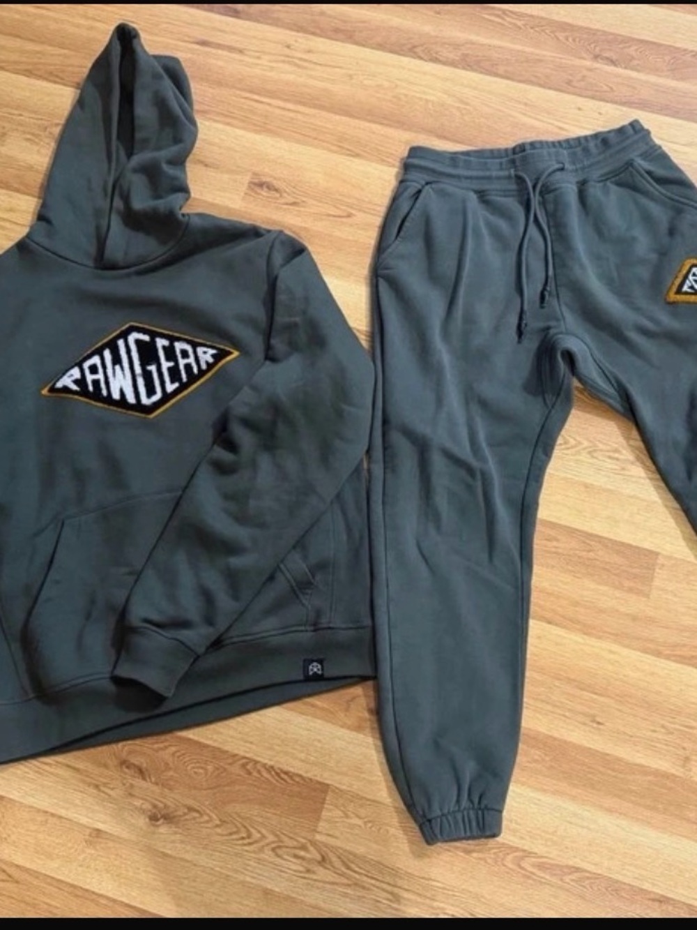 Olive Green Men's Hoodie